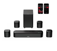 Ultimea Aura A60 7.1 Barre de Son - Application Intelligente Commande Vocale - Technologie BassMX - puissance crête350W - HDMI eARC