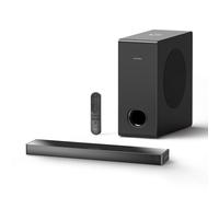 ULTIMEA Barre de son 2.1 avec subwoofer, BassMAX, 3D Surround Sound System pour TV, PC Haut-parleurs Home Cinema, Nova S40