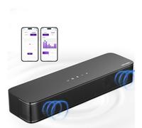 ULTIMEA Barre de son 2.1 canaux pour TV avec basses réglables, contrôle APP, barre de son tout-en-un, haut-parleurs TV Bluetooth 5.3, Solo B30