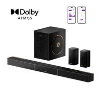 Ultimea Barre de Son 5.1.2ch avec Dolby Atmos - Système de Son Surround pour Home Cinéma TV - Barre de son - Skywave X40 - 530 W