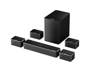ULTIMEA Barre de Son 7.1 avec Son Surround Virtuel, avec 8 Haut-Parleurs Haute Performance, Subwoofer sans Fil 6,5", Appli Intelligente, Home Cinéma, Poseidon D70