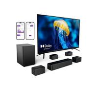 ULTIMEA Barre de Son Dolby Atmos 7.1 avec Caisson de Basse pour Home Cinéma, 500W