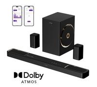 Ultimea Barre de son Skywave F40 Boom - Système Surround TV 5.1.2ch avce Dolby Atmos - Barre de Son pour Home Cinéma - 460 W