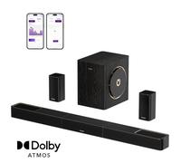 Ultimea Barre de Son Skywave X40 - Système de Son Surround 5.1.2ch - Barre de son avec Dolby Atmos - 530 W