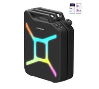 ULTIMEA Go PartyBox - Enceinte de soirée portable - Son puissant avec Bass Boost Profond - Jusqu'à 16h d'autonomie - IPX4 - Noir