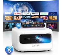 ULTIMEA Mini Videoprojecteur compatible avec iOS Android Phone /TV Stick, WiFi 5G/2.4G, 300 ANSI Lumens, Apollo P10