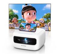 ULTIMEA Mini Videoprojecteur compatible avec iOS Android Phone /TV Stick, WiFi 5G/2.4G, 300 ANSI Lumens, Apollo P10