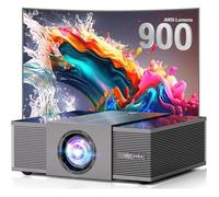 ULTIMEA Native Full HD 1080P Projector, 4K Projector Supported 900 ANSI, Object Avoidance, Auto FocusKeystone in 6D, Bluetooth WiFi