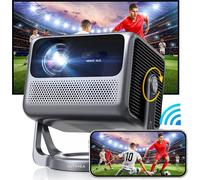 ULTIMEA Nova C40 Beamer avec décodage 4K et Android TV 11.0 Beamer 1000:1, Dolby Audio, 600 ANSI, HDR10&HLG, avec 90° Gimbal stand-free design