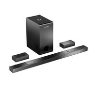 Ultimea Nova S80 Kit de haut-parleurs de caisson de basses pour barre de son, canaux 5.1.2, passthrough 4K HDR, décodage Dolby Atmos, puissance de crête de 520 W