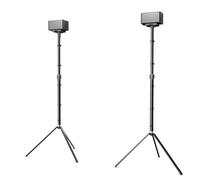 ULTIMEA Paire de pieds d'enceintes réglables en hauteur de 62 à 93 cm, supporte 3 kg, compatibles avec les haut-parleurs Surround VIZIO, Sony, Bose, Polk et ULTIMEA Poseidon, Steady 300