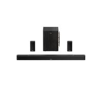 ULTIMEA Skywave X50, 5.1.4 Barre de Son avec Dolby Atmos et Caisson de Basses 8", 2 Enceintes Surround sans Fil pour Home Cinema Système Son Surround, Transmission 4K HDR, HDMI eARC, Bluetooth® 5.4