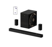 ULTIMEA Skywave X70 7.1.4ch Barre de Son TV sans Fil Système Surround avec Dolby Atmos, Caisson de Basses sans Fil 10" pour Home Cinema, 980W, Basses à 20Hz, Amplificateur GaN, Pass-Through 4K HDR