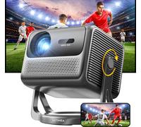 ULTIMEA Smart Beamer Android TV 11.0 avec Netflix, projecteur de films 4K supporté avec design Gimbal 90°, 600 ANSI Full-HD, HLG, Bluetooth