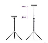 ULTIMEA Support d'Enceintes pour Nova S80 - Noir - Réglable en Hauteur