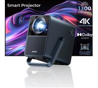 ULTIMEA Vidéoprojecteur 4K Android 11.0 avec Netflix, Vidéo projecteur Full HD 1300 ANSI, Dolby Audio, Apollo E40
