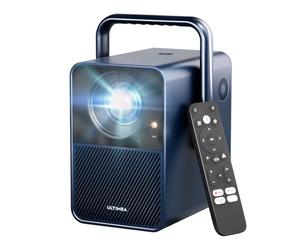 ULTIMEA Vidéoprojecteur Android TV 11.0 avec Netflix, Videoprojecteur 4K Portable, Dolby Audio, 1000 ANSI, Basses Profondes, Home Cinéma, Vidéo Projecteur 1080P Extérieur WiFi Bluetooth, Poseidon E40