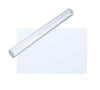 ULTNICE Ensemble Outils En Acrylique Pour Modelage D’Argile Plaque Rectangulaire Avec Grille Et Rouleau Solide Pour PâTe Et Poterie