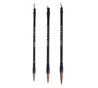 ULTNICE Lot de 3 pinceaux de calligraphie chinoise pour calligraphie, écriture, peinture