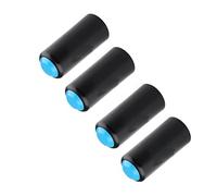 ULTNICE Lot de 4 housses de micro sans fil pour batterie Shure PGX2/4SLX24/SM58/PG58/BETA58 (Bleu)