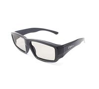 Ultra 1 Noir Lunettes 3D Passives pour A Utiliser avec Tous Les Téléviseurs Passifs Projecteurs Cinéma Films RealD Circulaires Polarisé