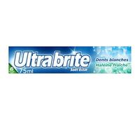 ULTRA BRITE - Dentifrice Fraîcheur Intense pour un Sourire Éclatant et une Haleine Pure (Tube 75mL) - Lot de 4 - vendu par Lot