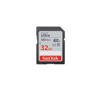 SanDisk Ultra - Carte mémoire flash - 32 Go - UHS-I U1 / Class10 - SDHC UHS-I Noir G