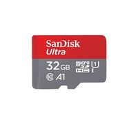 Ultra - Carte mémoire flash (adaptateur microSDHC - SD inclus(e)) - 32 Go - A1 / UHS-I U1 / Class10 - microSDHC UHS-I
