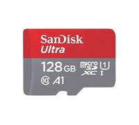 SanDisk Ultra - Carte mémoire flash microSDXC 128 Go A1 UHS-I U1 Class10 (adaptateur SD inclus)