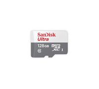 SanDisk Carte microSDXC Ultra 128 Go UHS-I Class 10 – Adaptateur SD inclus