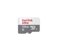 SanDisk Ultra - Carte mémoire flash (adaptateur microSDXC vers SD inclus(e)) - 128 Go - UHS-I / Class10 - microSDXC UHS-I G