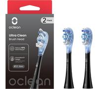 Ultra Clean Lot De 2 Têtes De S À Dents Électriques Soniques, Pour Toutes Les À Dents Électriques Et X Ultra, Élimination Exceptionnelle De La Plaque, 2pcs, Noir[Tet419379]
