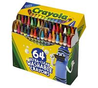 Ultra-Clean Washable Crayons, Regular Size, Pack of 64