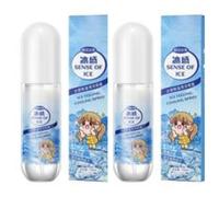 Ultra Cooling Face And Body Mist, Deep Freeze Spray (2 X 100 Ml), Instant Cooling Spray For Skin Hydration, Pulvérisation De Refroidissement Pour Temps Chaud, Pulvérisation Naturelle, Douce