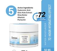 Ultra Deep Moisturizing Face Cream 72 Hour Effect Water Based Allantoin B5 4D Hyaluronic Acid