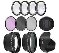 Ultra Deluxe Kit objectif pour Sony Alpha A5000, A5100, A6000, A6100, A6300, A6400, A6500 avec objectif 16-50 mm, Alpha A7c avec objectif 28-60 mm