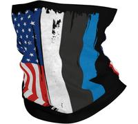 Ultra-Douce Décoration faciale Sensibilisation à la prévention Tube Bandeaux Echarpe Gaiter 26X30cm pour Extérieur,Yoga,Sports