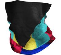 Ultra-Douce Protection du Visage Drapeau de l'Amérique Drapeau du Laos Bandeaux Tube Bandeaux 26X30cm pour Vélo,Homme,Cyclisme