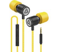 Ultra Écouteurs Intra-Auriculares,Garantie 5 Ans Écouteur avec Microphone et Contrôle du Volume,Aigus et Graves Équilibrés,Nouvelle Mousse à Mémoire de Forme,Earphones pour Ordinateur.[F48]