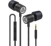 Ultra Écouteurs Intra-Auriculares, Garantie 5 Ans Écouteur avec Microphone et Contrôle du Volume, Aigus et Graves Équilibrés, Nouvelle Mousse à Mémoire de Forme, Earphones pour Ordinateur