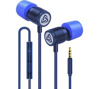 Ultra Écouteurs Intra-Auriculares, Garantie 5 Ans Écouteur Avec Microphone Et Contrôle Du Volume, Aigus Et Graves Équilibrés, Nouvelle Mousse À Mémoire De Forme, Earphones Pour Ordinateur