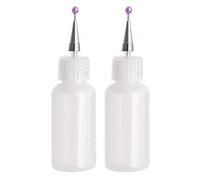 Ultra-fine Tip Glue Applicator 2 Piece - Refillable 14ml Bottles - Perfect for Papercraft, Cardmaking and Scrapbooking Projects - Great For Delicate Detail and Embellishments By Crafter's Companion