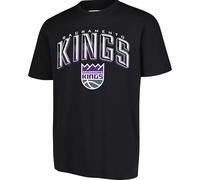 Ultra Game Arched Plexi Short Sleeve Tee Shirt à Manches Courtes en plexiglas pour Homme, Noir, L