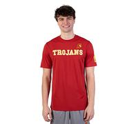 Ultra Game Mens 155gsm Poly Interlock Sports Fan Polo Shirts, Cardinal Red, Small