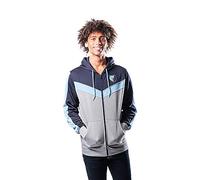 Ultra Game Men's Standard Soft Fleece Full Zip Jacket Hoodie, Team Color, Large