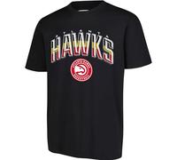 Ultra Game NBA Arched Plexi Tee for Men T-Shirt à Manches Courtes en plexiglas pour Homme, Noir, S