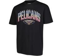 Ultra Game NBA Arched Plexi Tee for Men T-Shirt à Manches Courtes en plexiglas pour Homme, Noir, XL