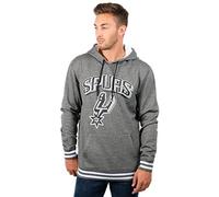 Ultra Game NBA Men's MVP Super Soft Pullover Hoodie Sweatshirt Sports-Fans, Anthracite chiné, M Homme