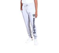 Ultra Game NBA Official Pantalon de Jogging Super Doux pour Homme, Unisexe, Brooklyn Nets, Gris chiné, S