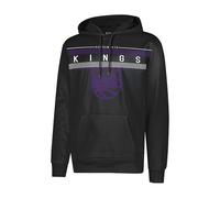 Ultra Game NBA Official Super Soft Midtown Hoodie Pullover Sweatshirt Sweat à Capuche en Polaire pour Homme, Noir, XXL